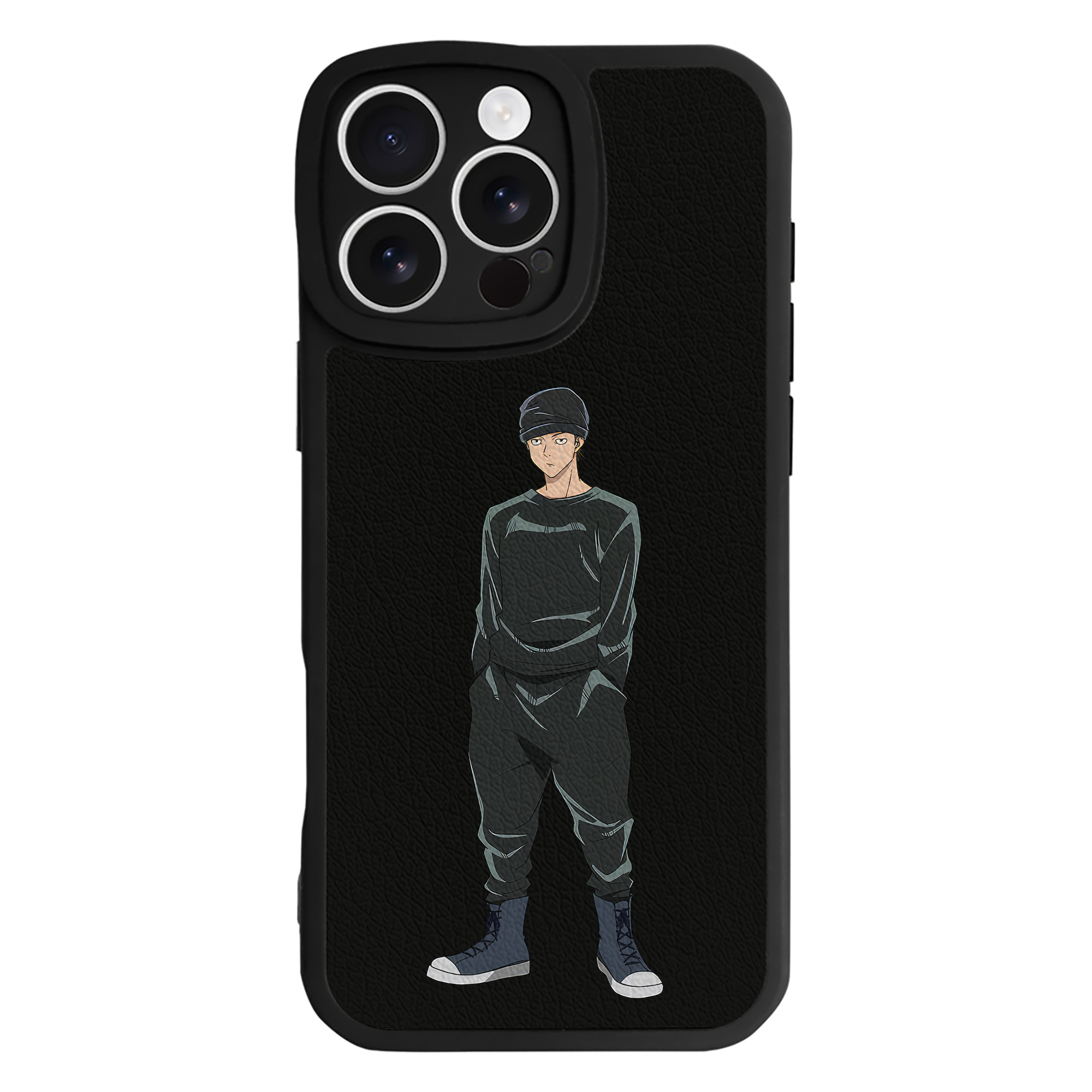 （画像用） 呪術廻戦 Jujutsu Kaisen 【iPhone 16シリーズ対応】シリコンスマホケース（レザー調） 材質：シリコン